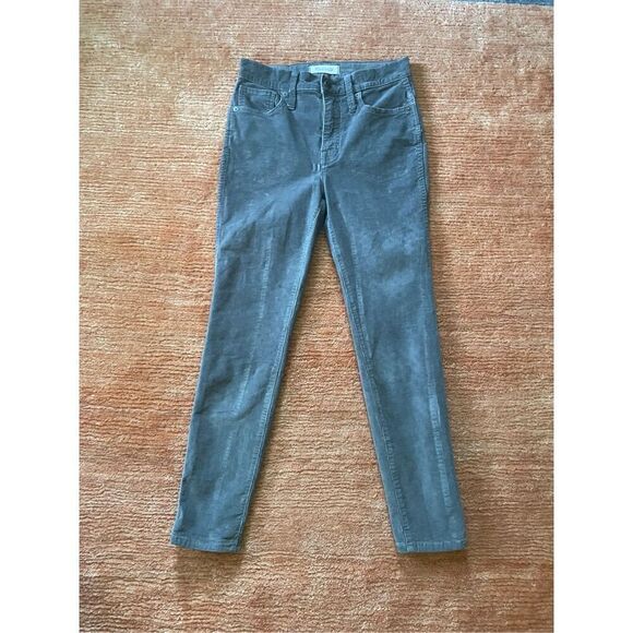MADEWELL Tall 10” High-Rise Skinny Jeans in Dusty Wash - Picture 1 of 7